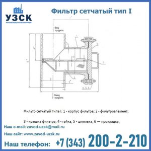 Фильтр сетчатый ФС по Т-ММ-11-2003 в Энгельсе