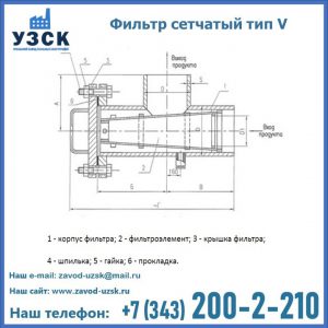 Фильтр сетчатый ФС по Т-ММ-11-2003 в Энгельсе